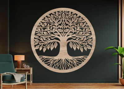 Strom života – význam, symbolika a prečo je ideálnou drevenou dekoráciou do interiéru