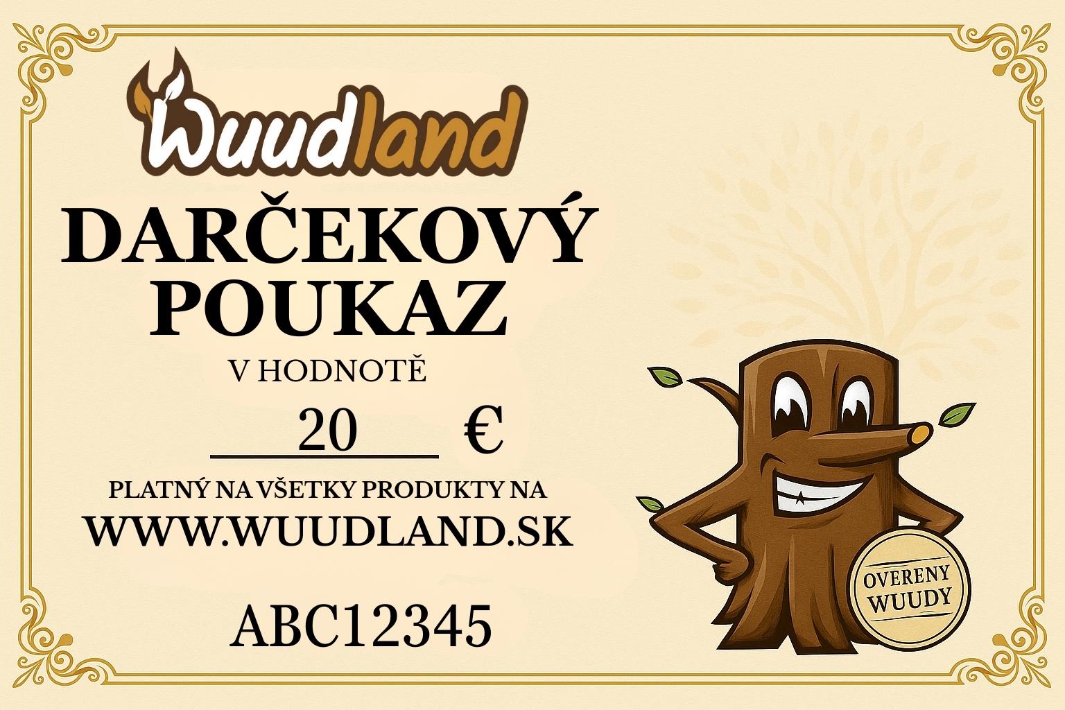 Darčekový poukaz Darčeky u Katky v hodnote 20 – 150 € – Elektronický poukaz