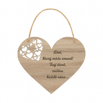 Drevené srdce – Deň, ktorý môže zmeniť tvoj život