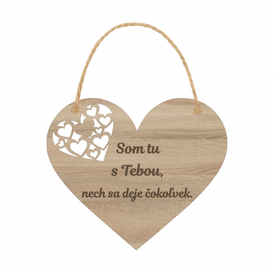 Drevené srdce – Som tu s Tebou, nech sa deje čokoľvek