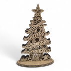 Drevený vianočný stromček