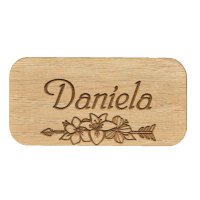 Svadobná menovka - Plaketka