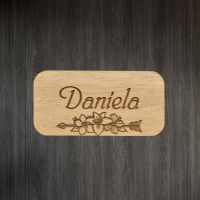 Svadobná menovka - Plaketka