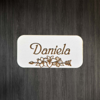 Svadobná menovka - Plaketka