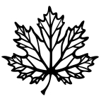 Javorový list – Drevený obraz na stenu