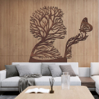 Drevený obraz – Duša prírody