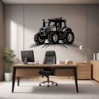Drevený obraz na stenu – Traktor