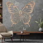 Drevený obraz – Elegantný motýľ