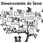 Drevený fotorámik na stenu – Rodinný strom so vtáčikmi