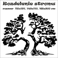 Drevený strom života Premium – ručne brúsený & morený