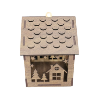 Drevený domček na zavesenie - Dom