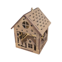 Drevený domček na zavesenie - Dom