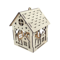 Drevený domček na zavesenie - Dom