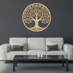 Drevený obraz - Strom života Bohatá koruna